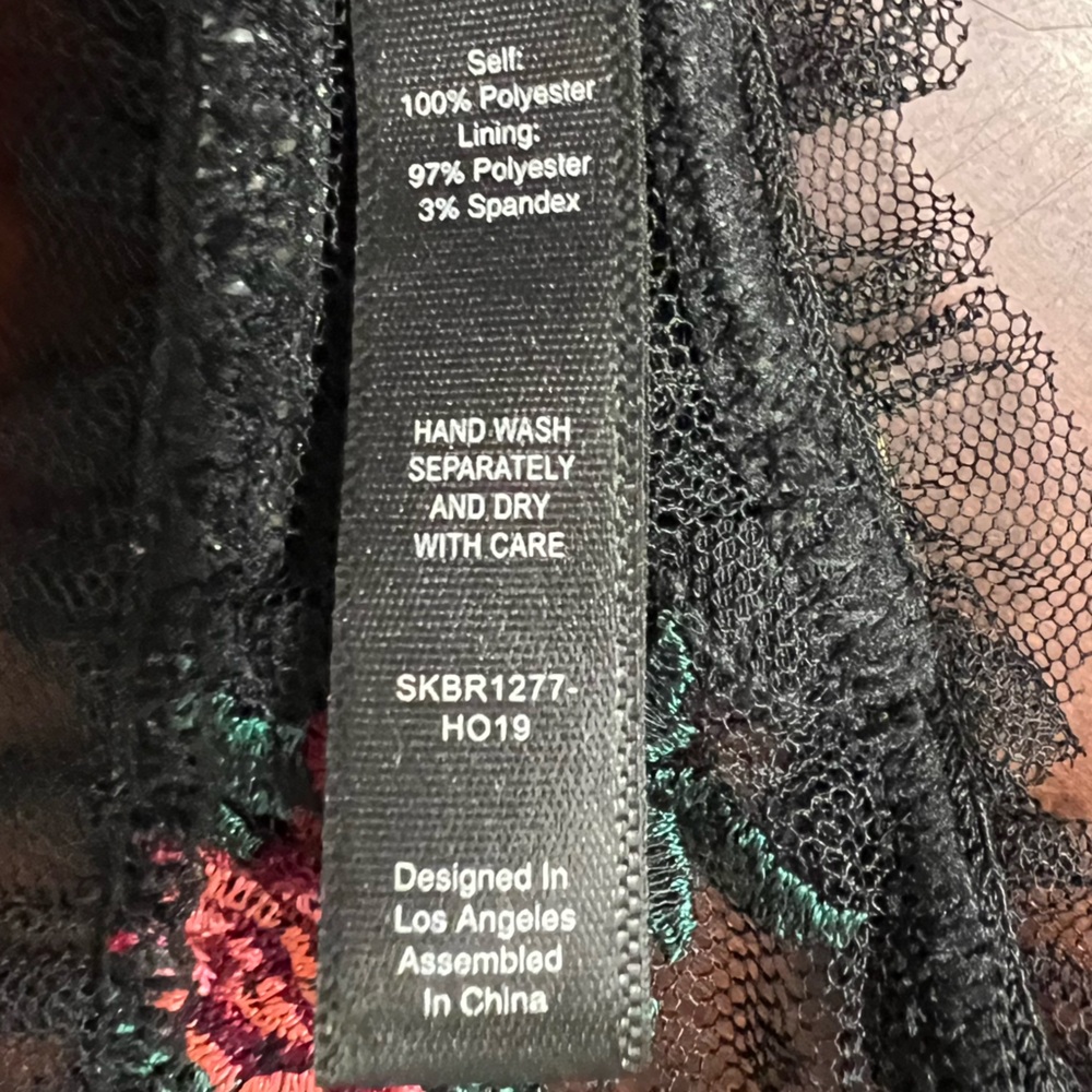 For Love And Lemons x Victoria’s Secret corset Rosebud Ruffled Bustier small EUC - Picture 14 of 16
